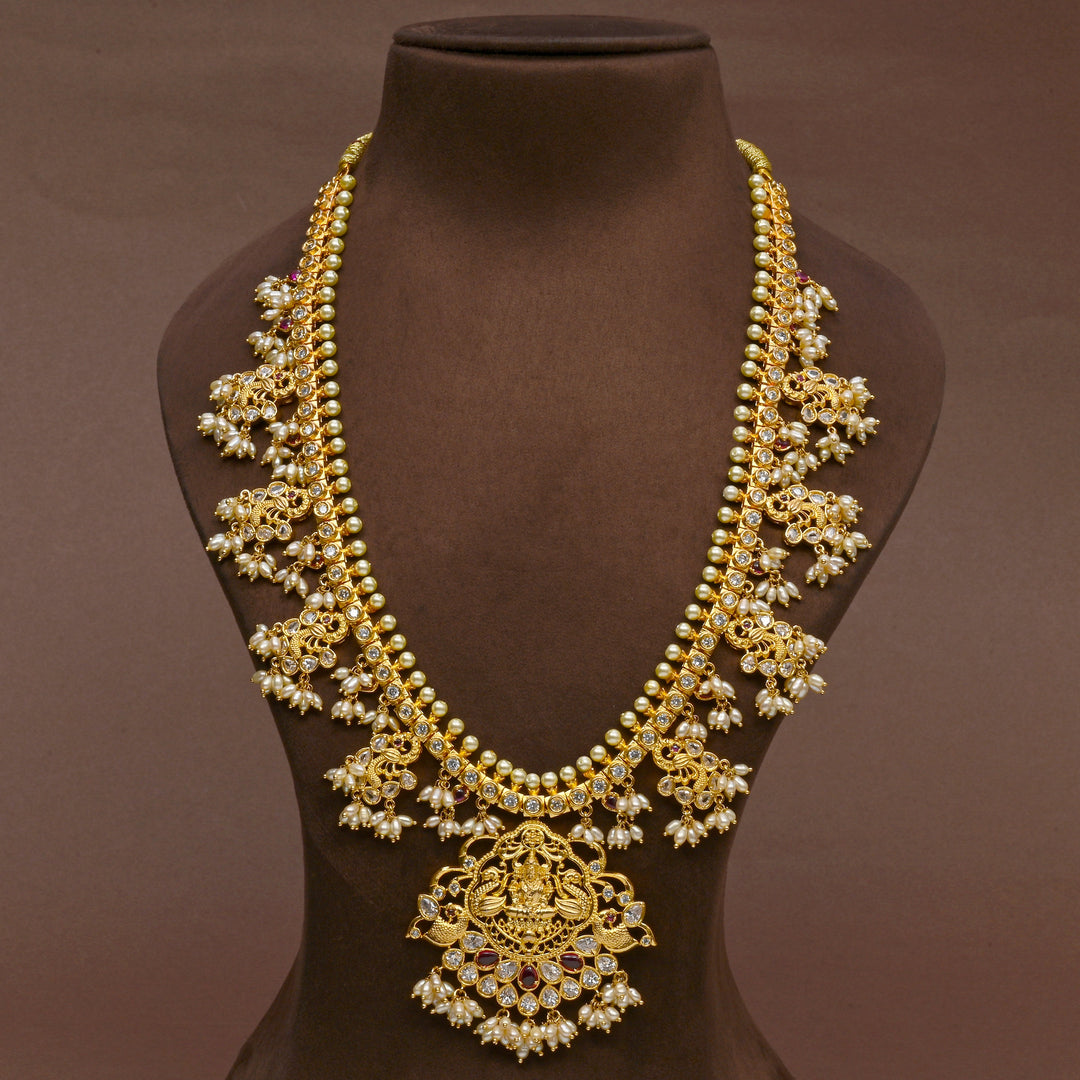 New Premium One Gram Gold Guttapusalu Necklaces