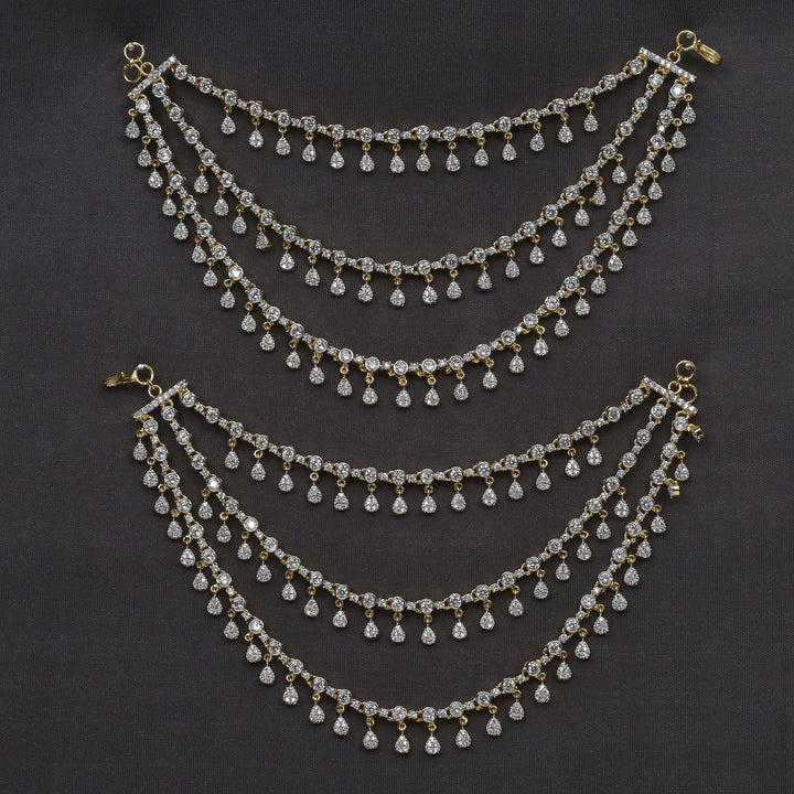 CZ Diamond Finish Champaswaral