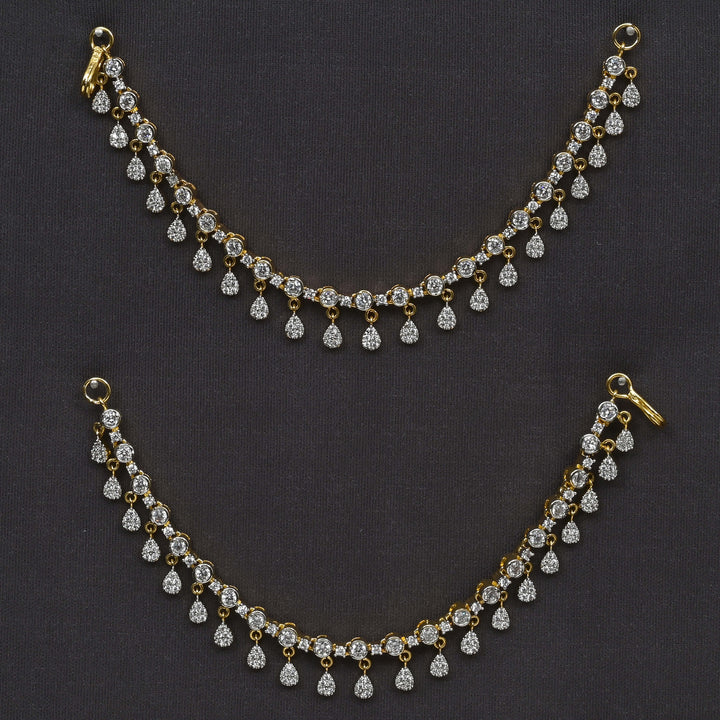 CZ Diamond Finish Champaswaral