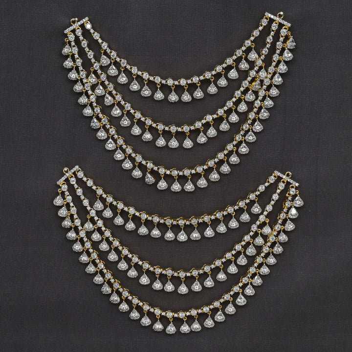 CZ Diamond Finish Champaswaral