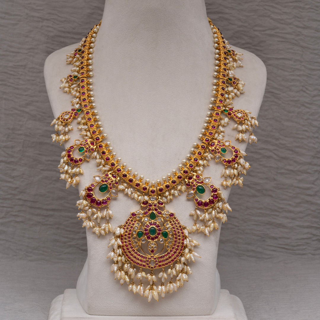 Luxury Guttapusal Necklace Set