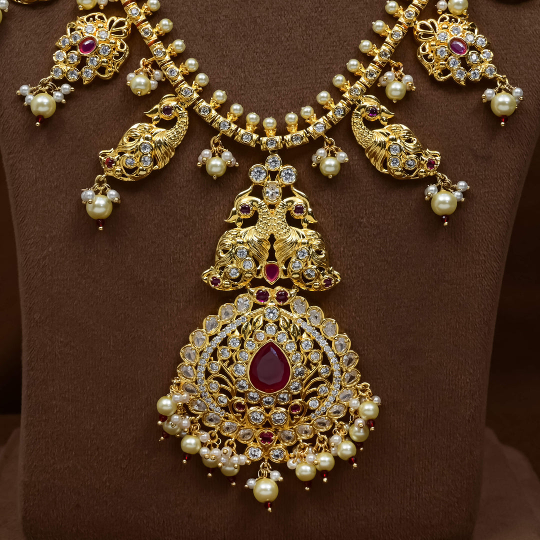 Luxury Guttapusal Necklace Set
