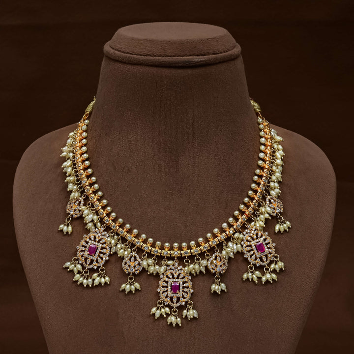 Luxury Guttapusal Necklace Set