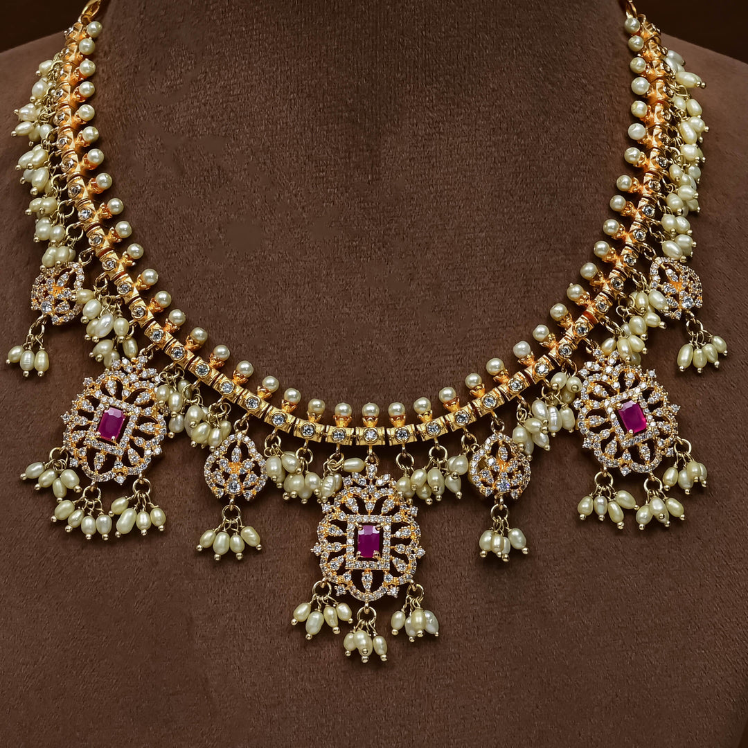 Luxury Guttapusal Necklace Set