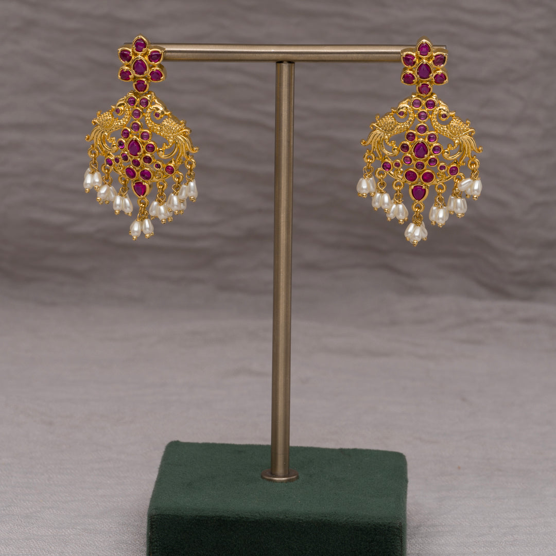 Guttapusal Nakshi Necklace Set