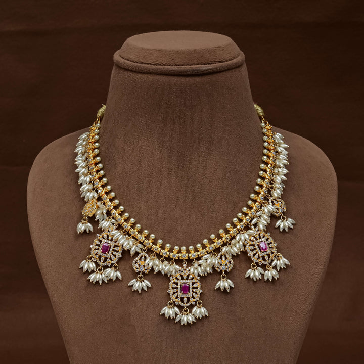 Luxury Guttapusal Necklace Set