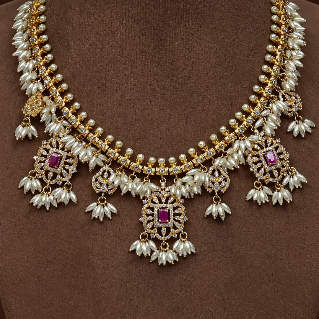 Luxury Guttapusal Necklace Set