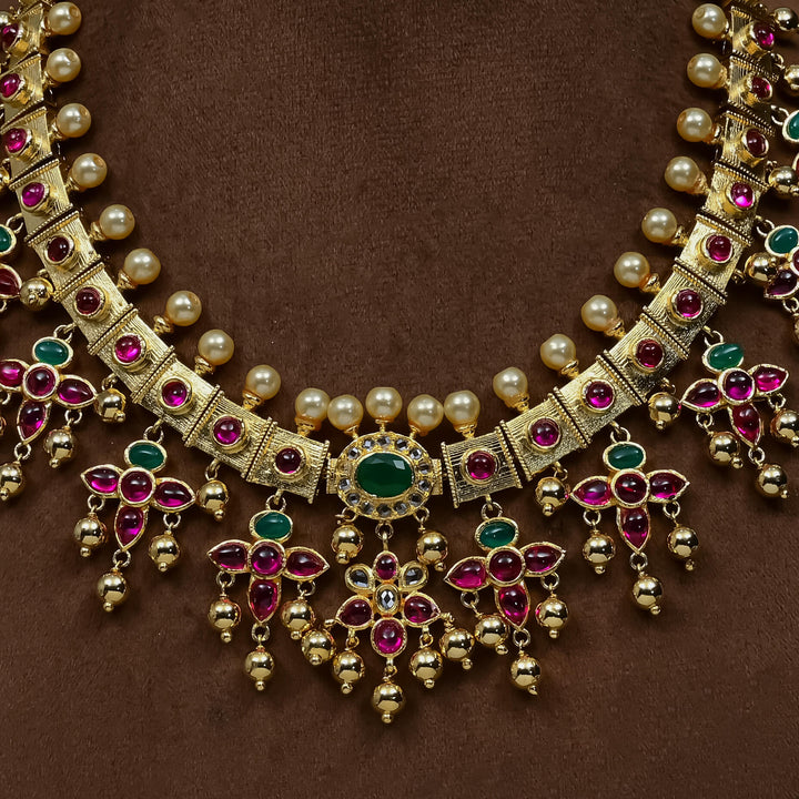 Luxury Guttapusal Necklace Set