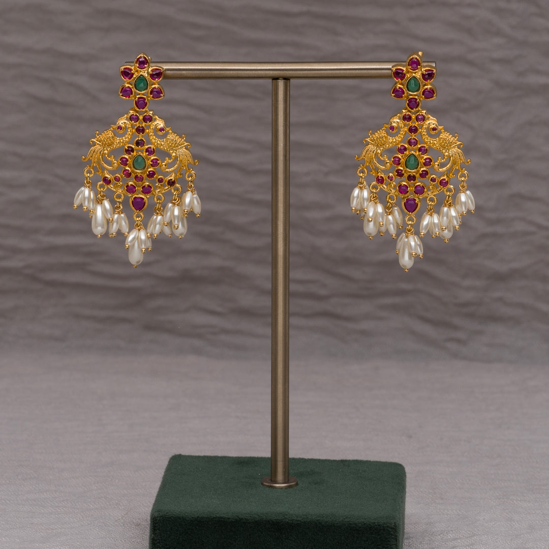 Guttapusal Nakshi Necklace Set