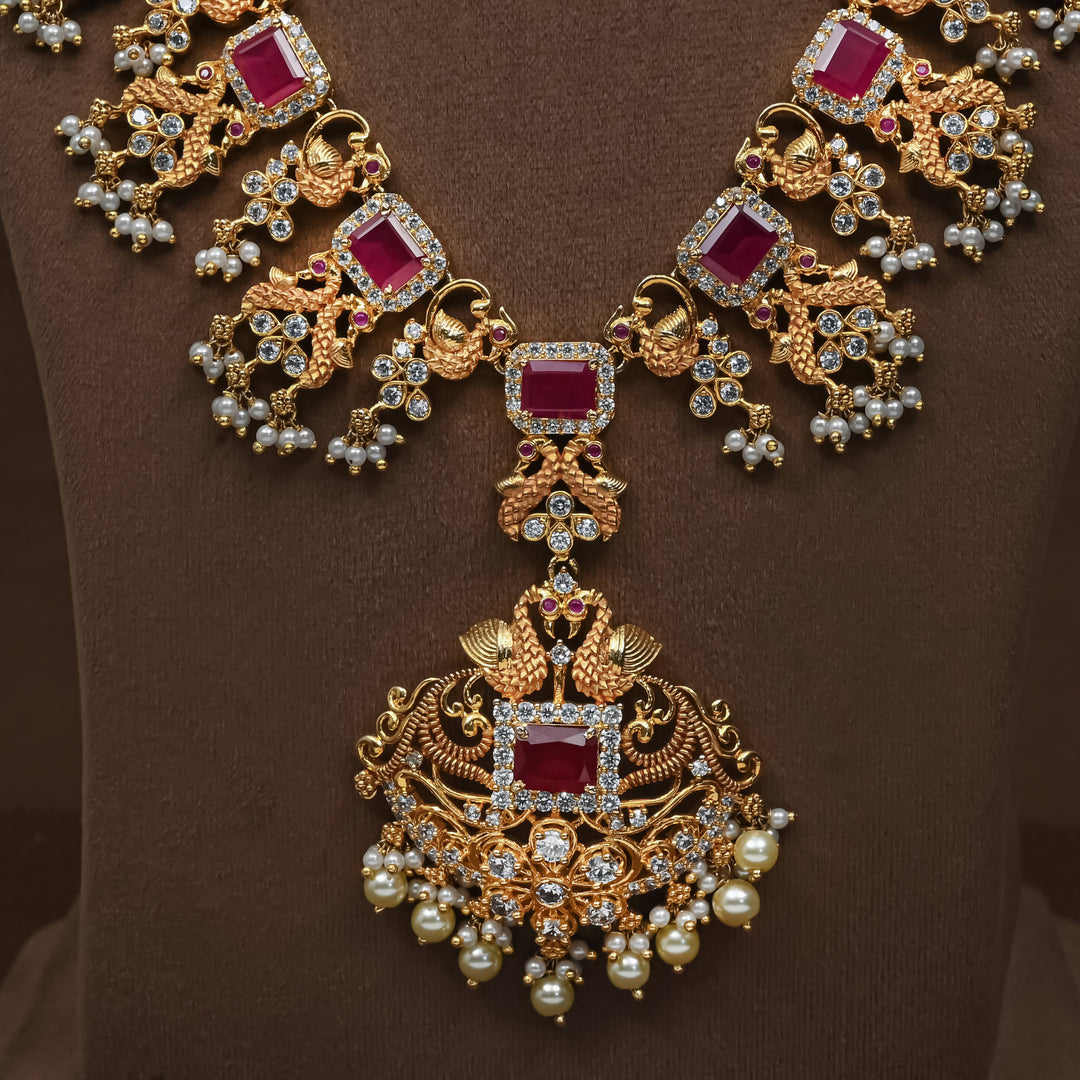 Luxury Guttapusal Necklace Set