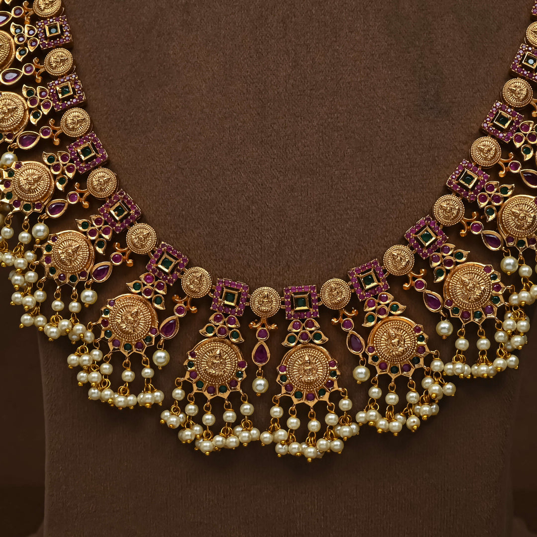 Luxury Guttapusal Necklace Set