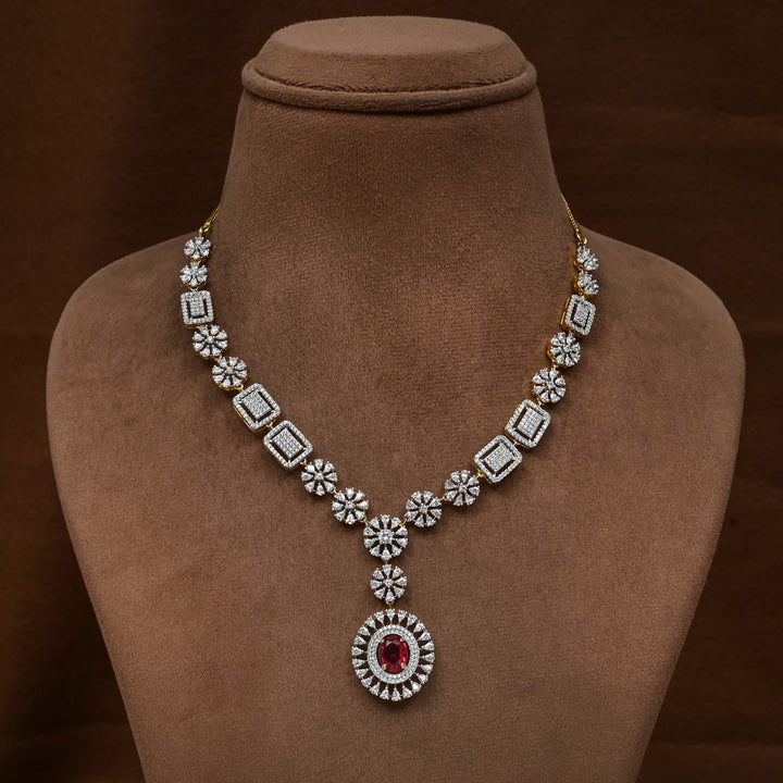 CZ Necklace Set