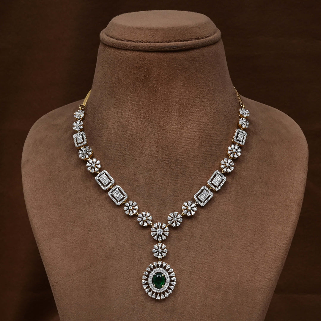 CZ Necklace Set