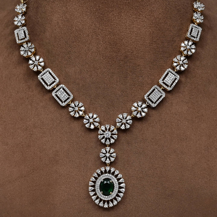 CZ Necklace Set