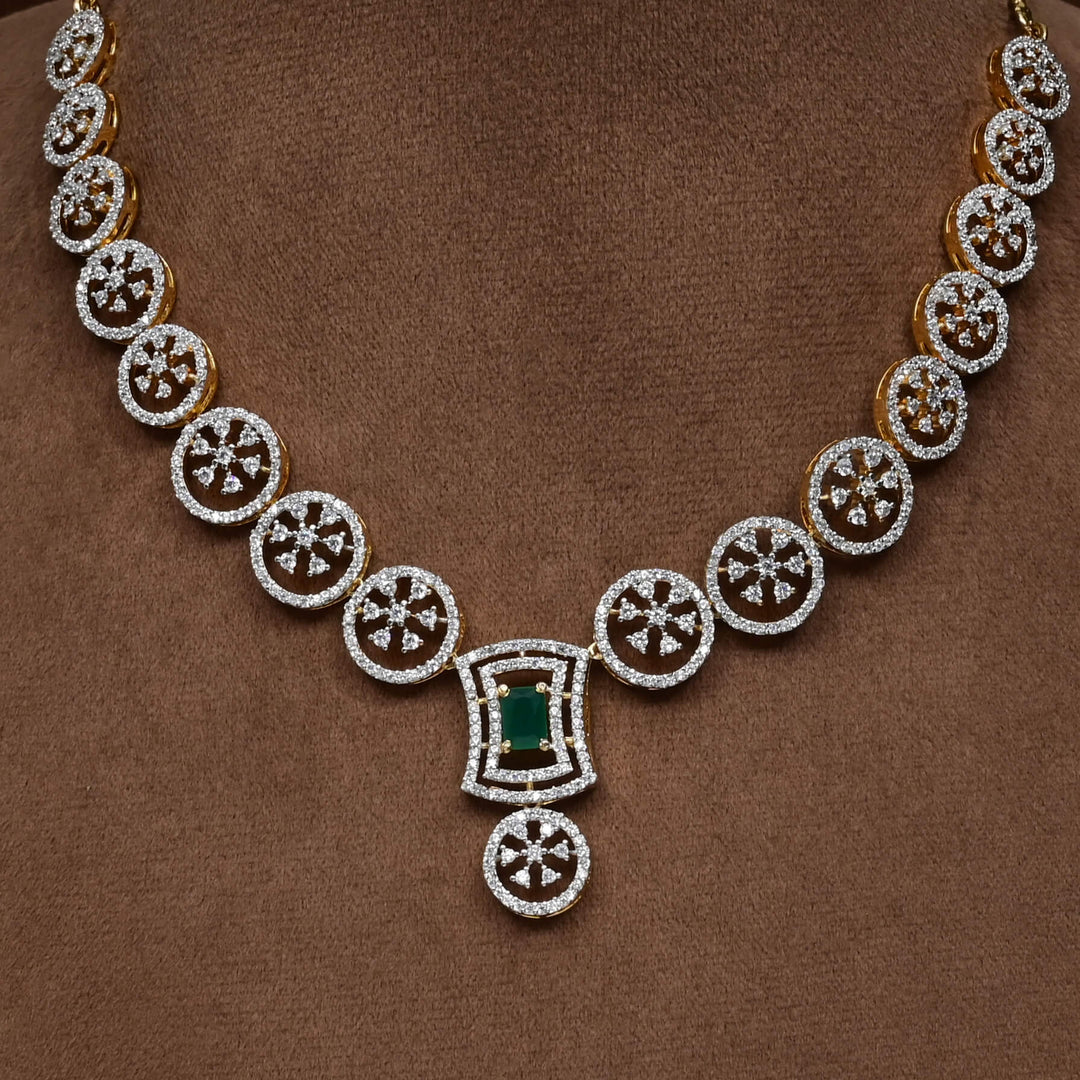 CZ Necklace Set