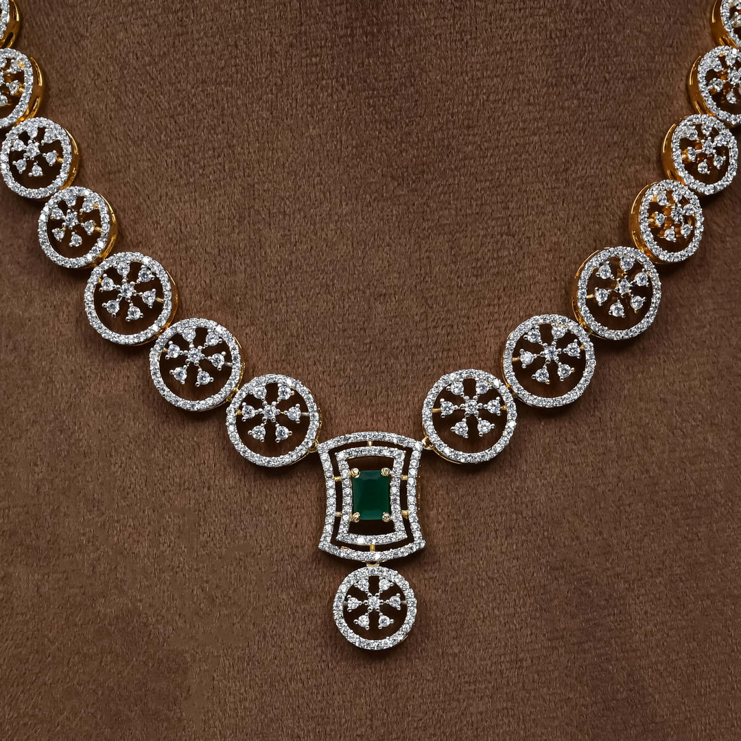 CZ Necklace Set