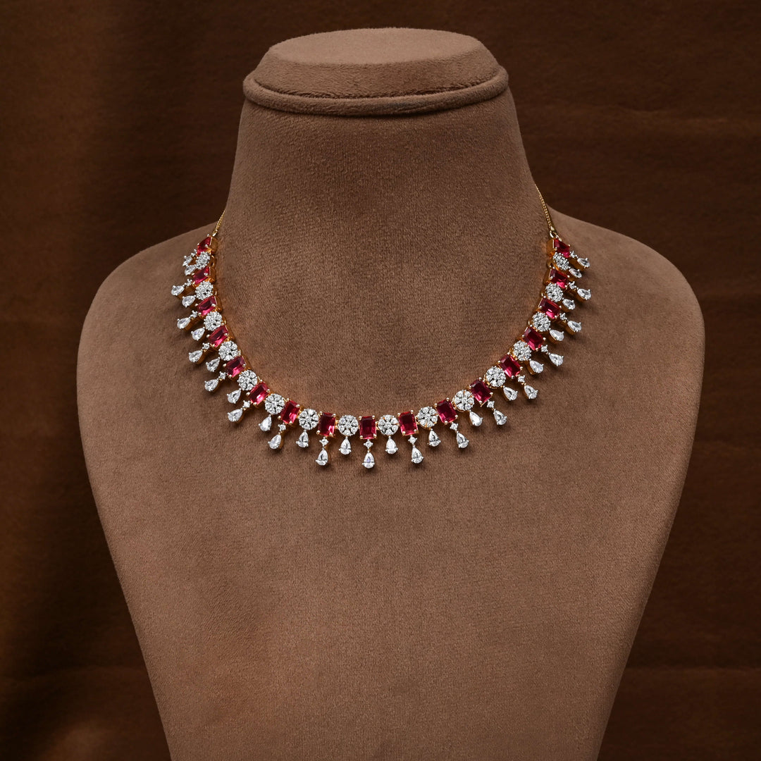 CZ Necklace Set