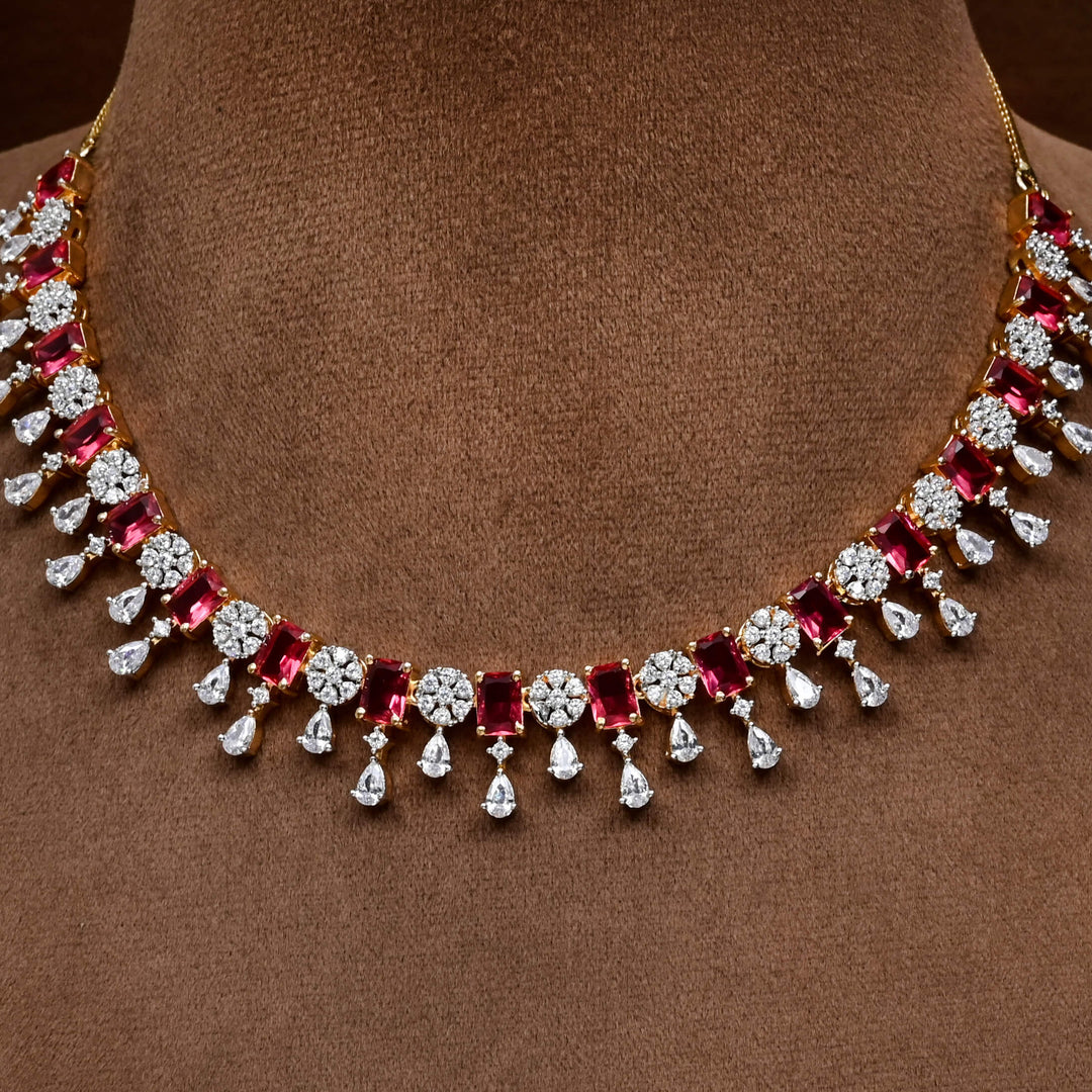 CZ Necklace Set