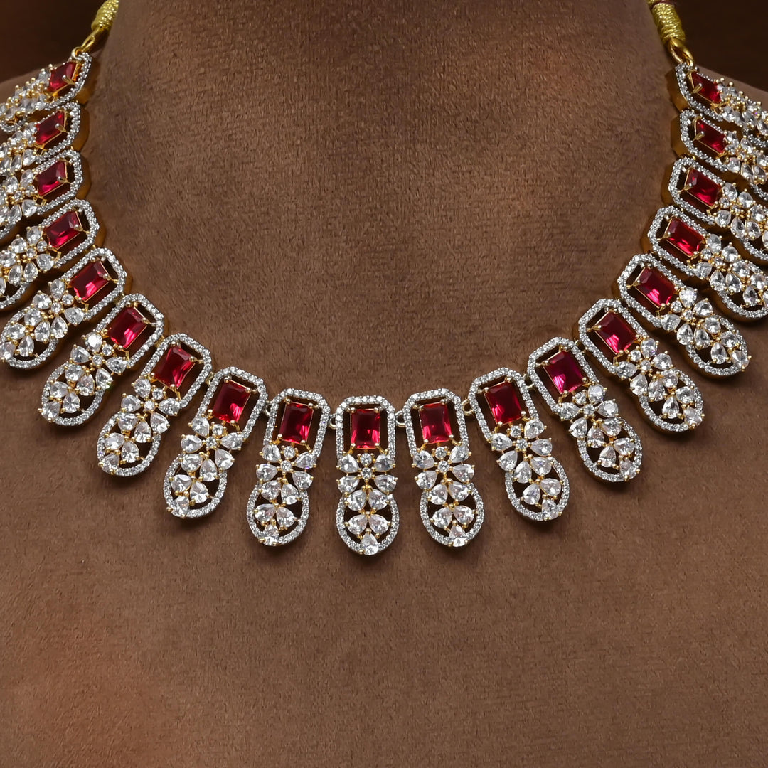 CZ Necklace Set