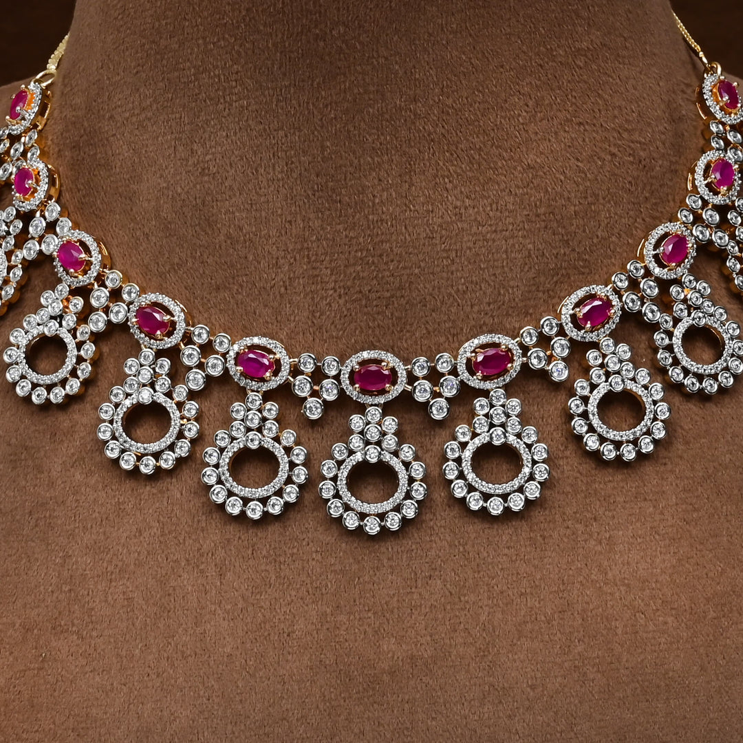 CZ Necklace Set
