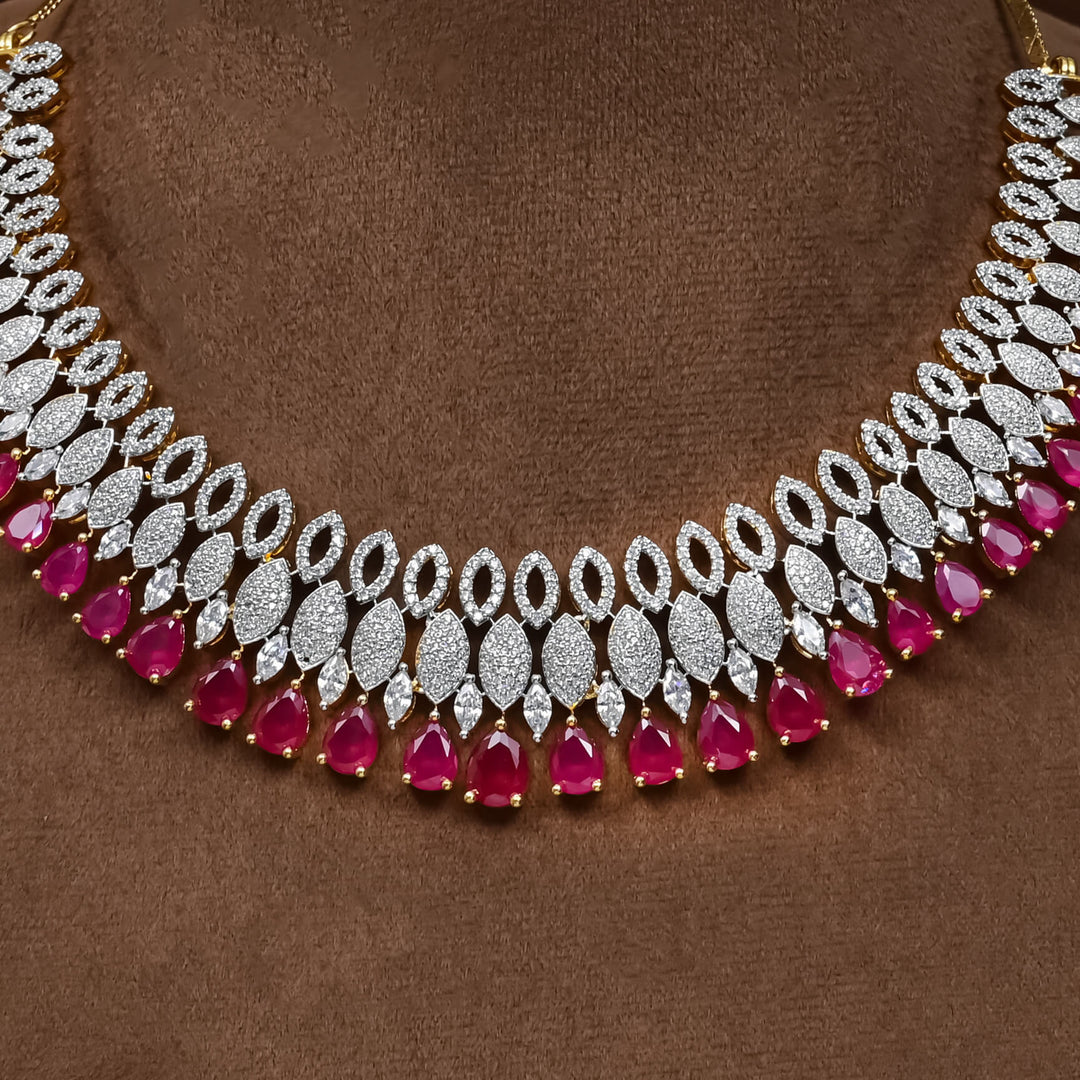 CZ Necklace Set