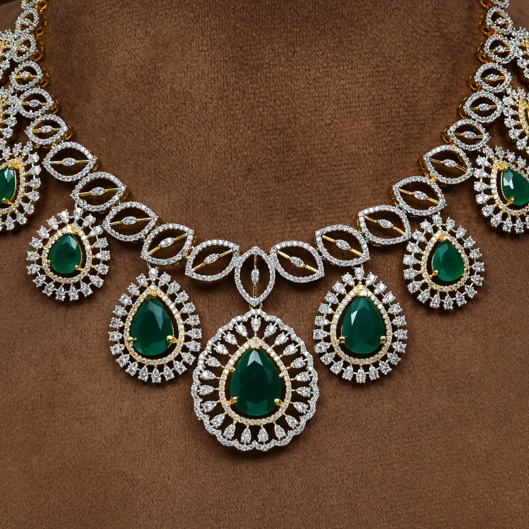 CZ Necklace Set