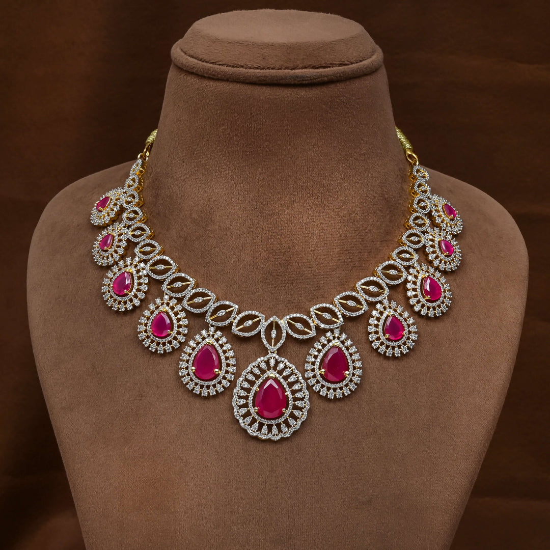 CZ Necklace Set