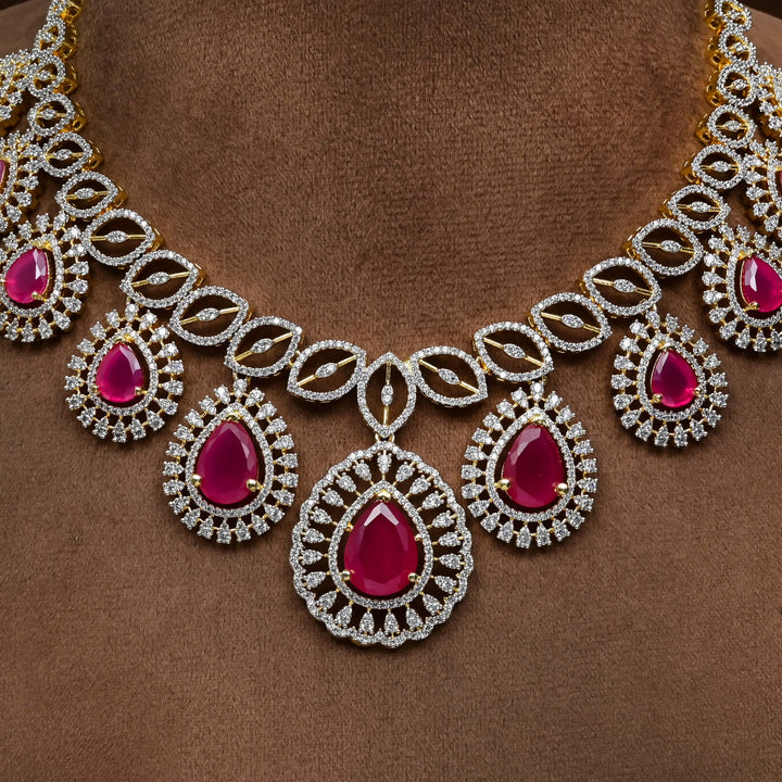 CZ Necklace Set