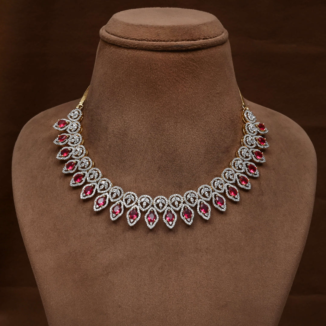 CZ Necklace Set