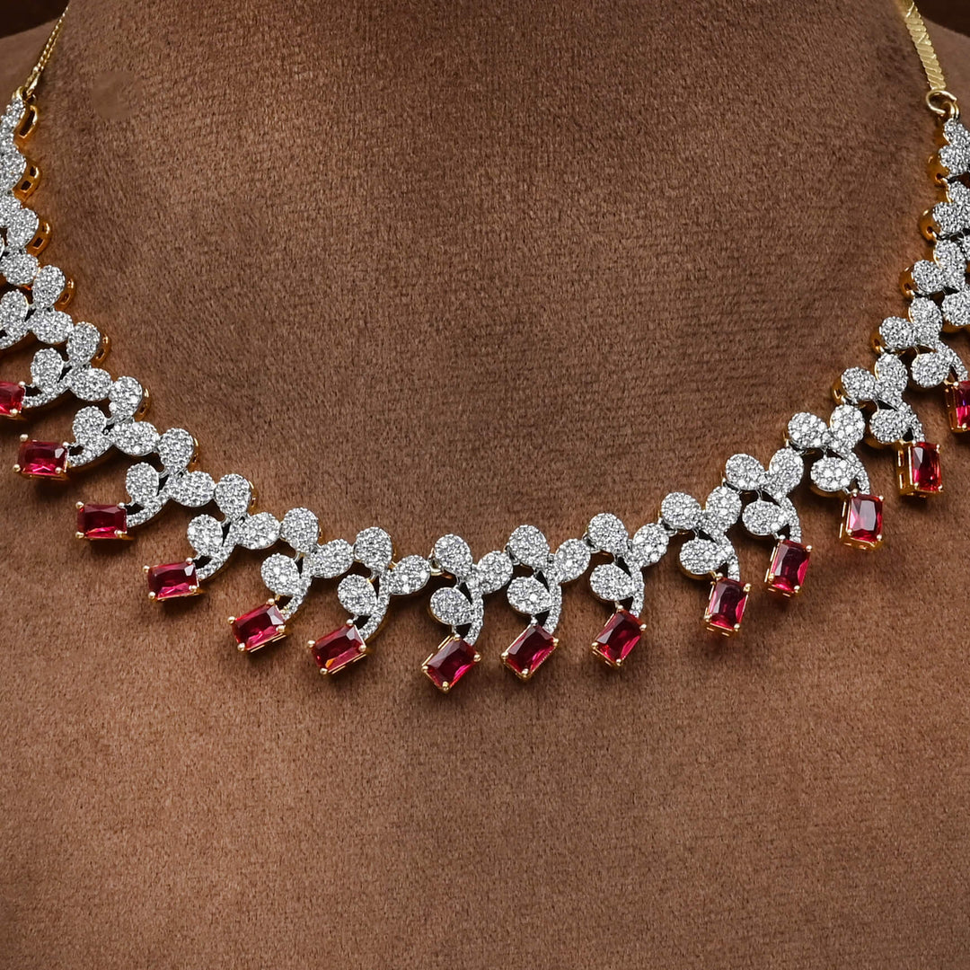 CZ Necklace Set