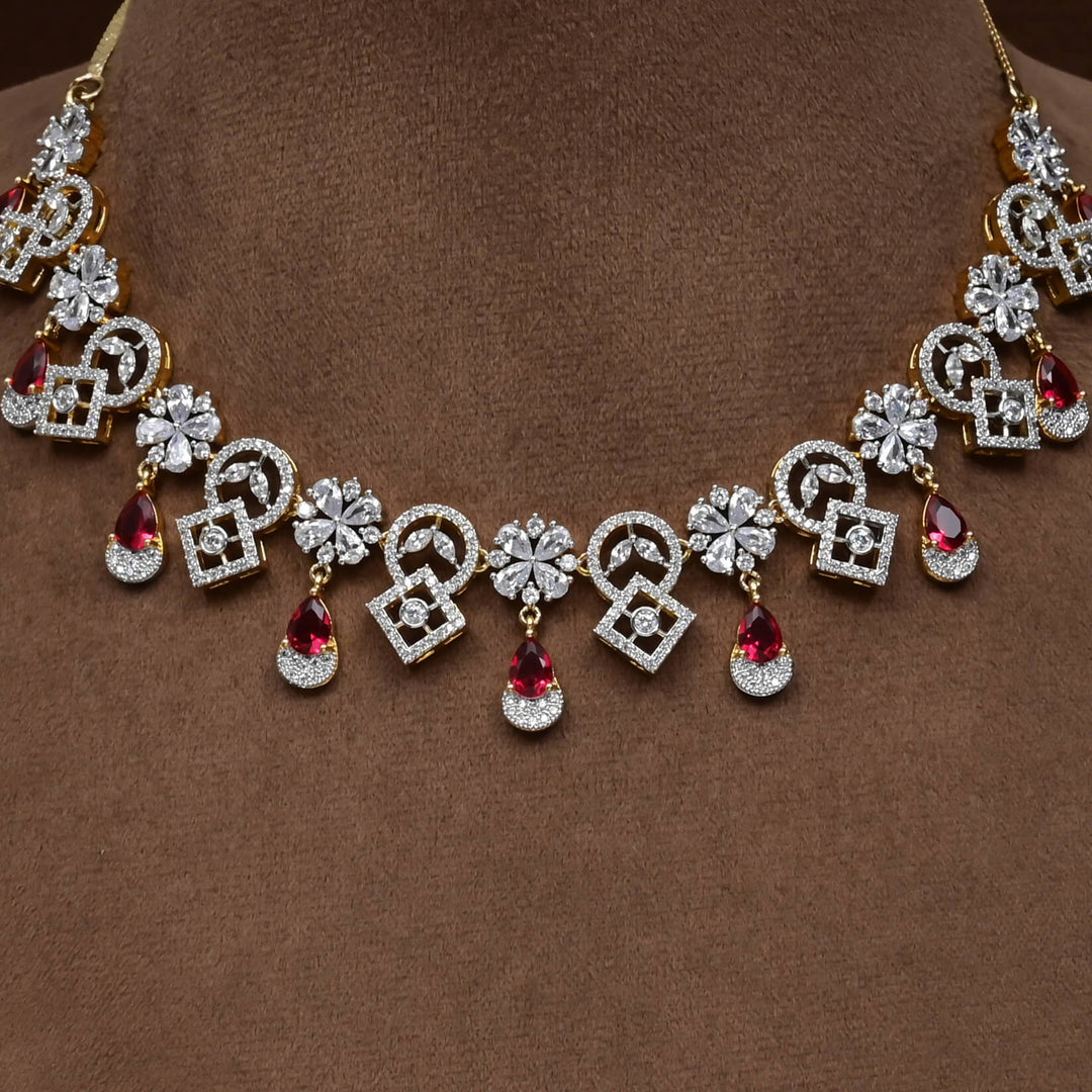 CZ Necklace Set