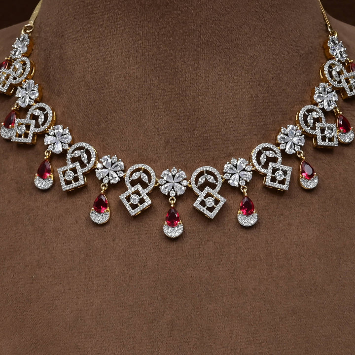 CZ Necklace Set