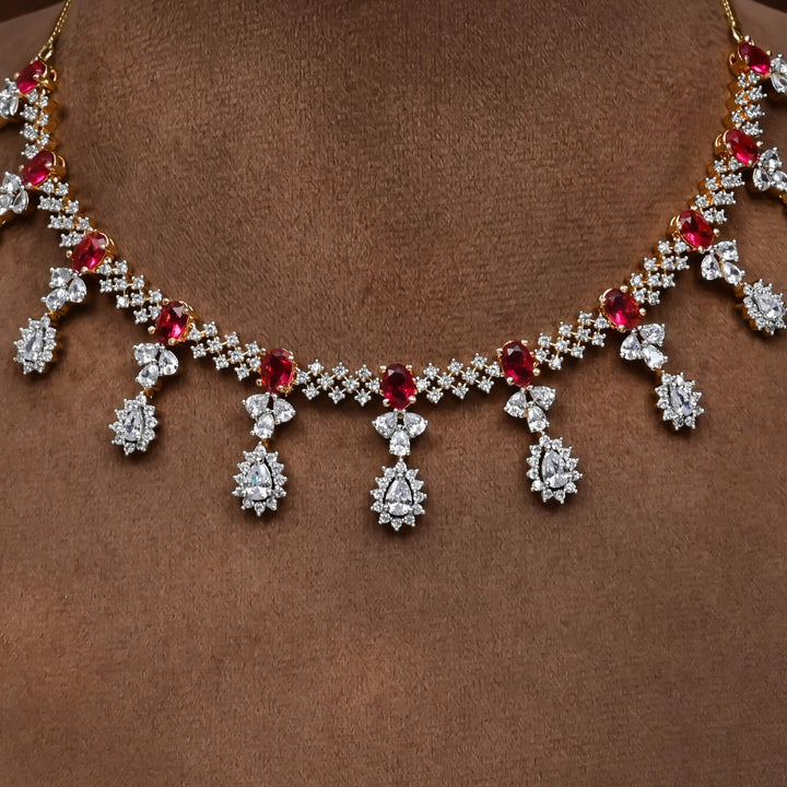 CZ Necklace Set