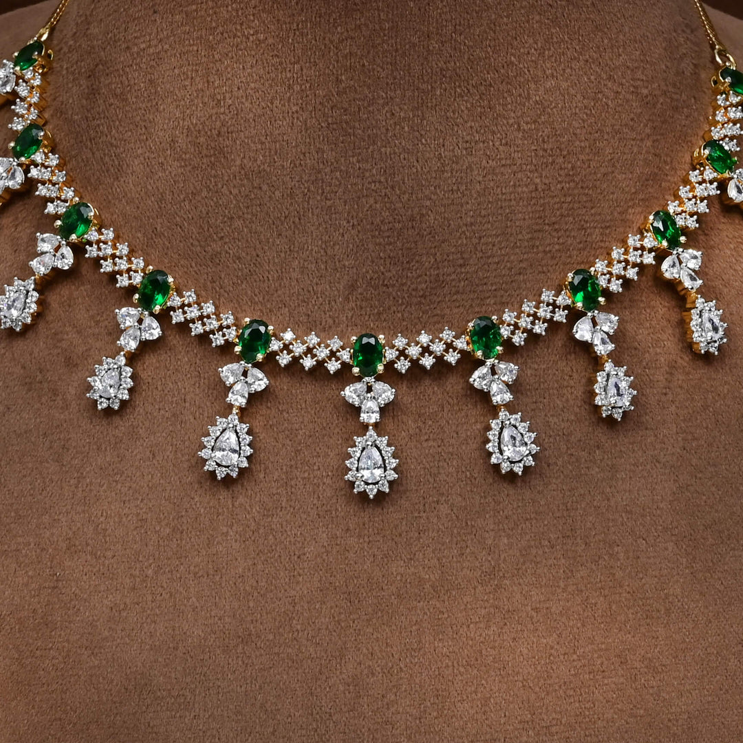 CZ Necklace Set