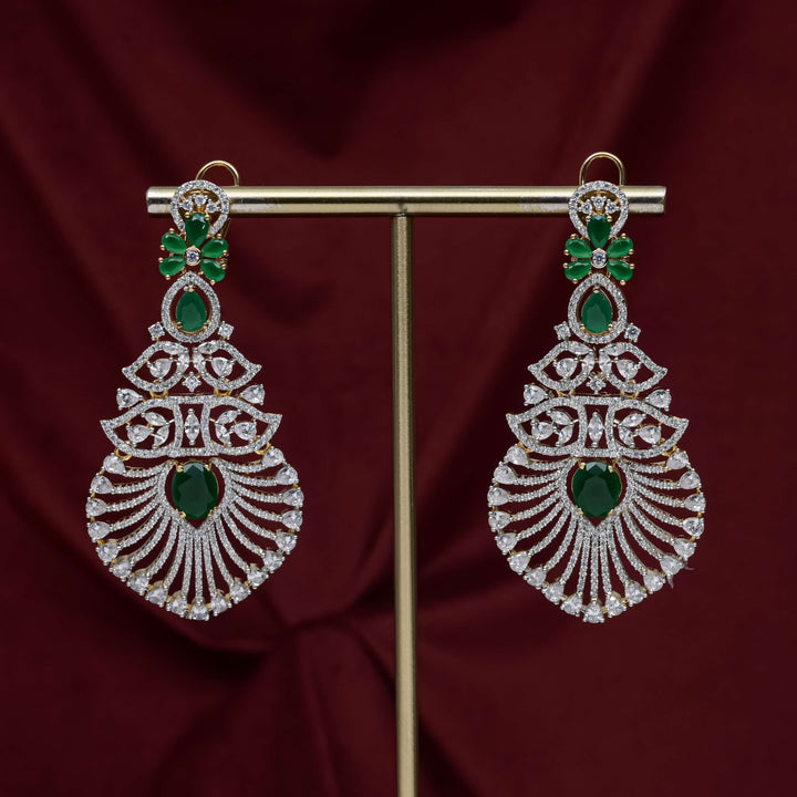CZ Emerald  Choker