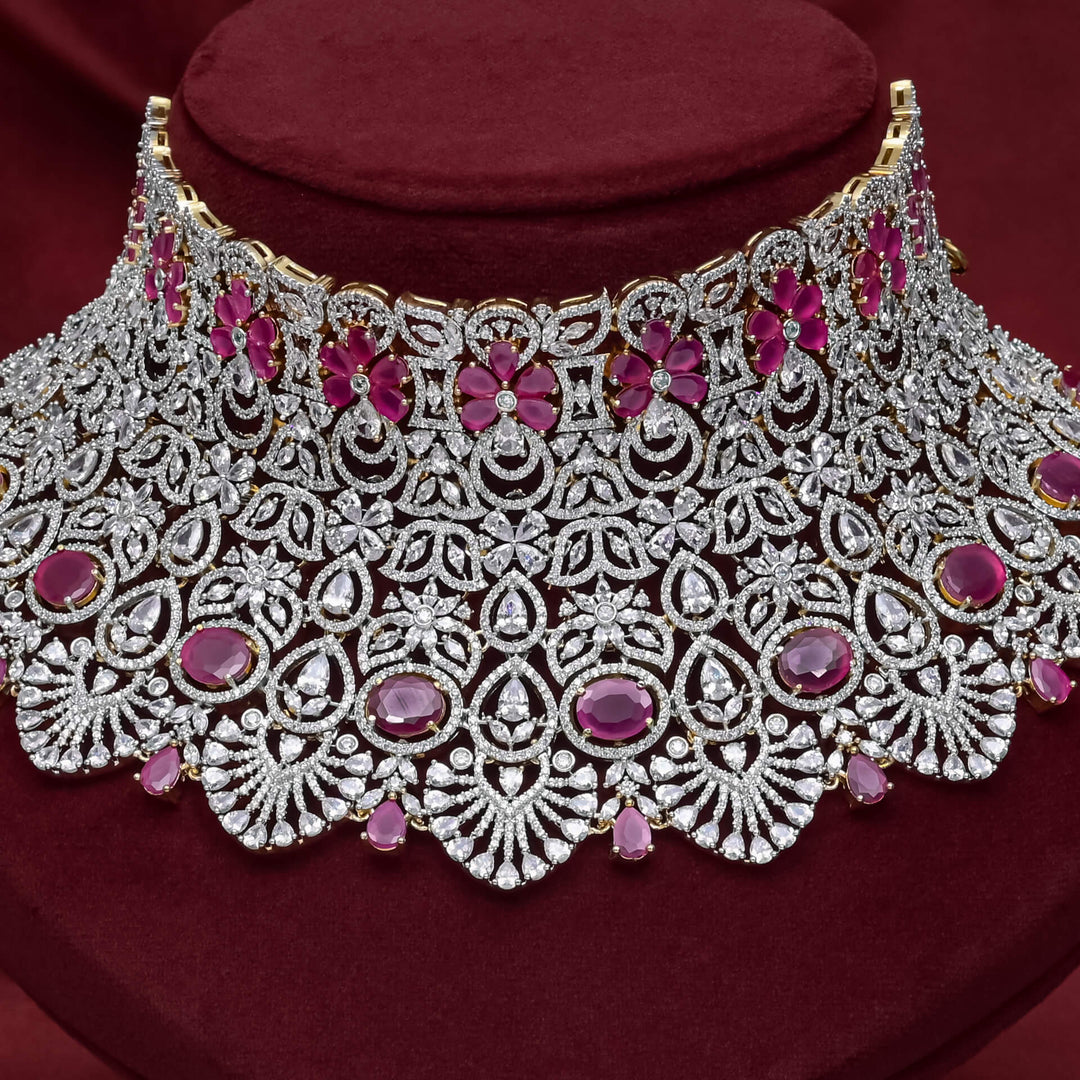 CZ Ruby Choker