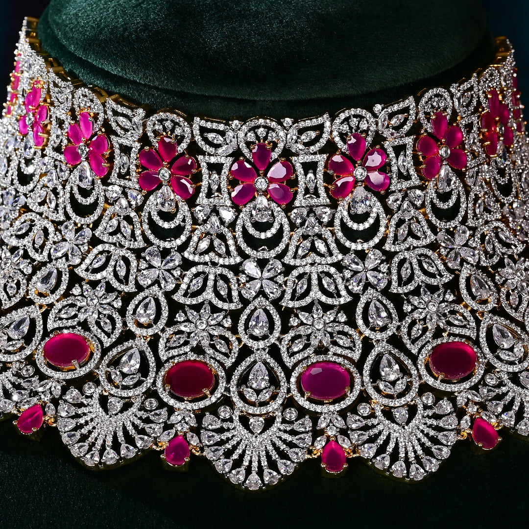 CZ Ruby Choker