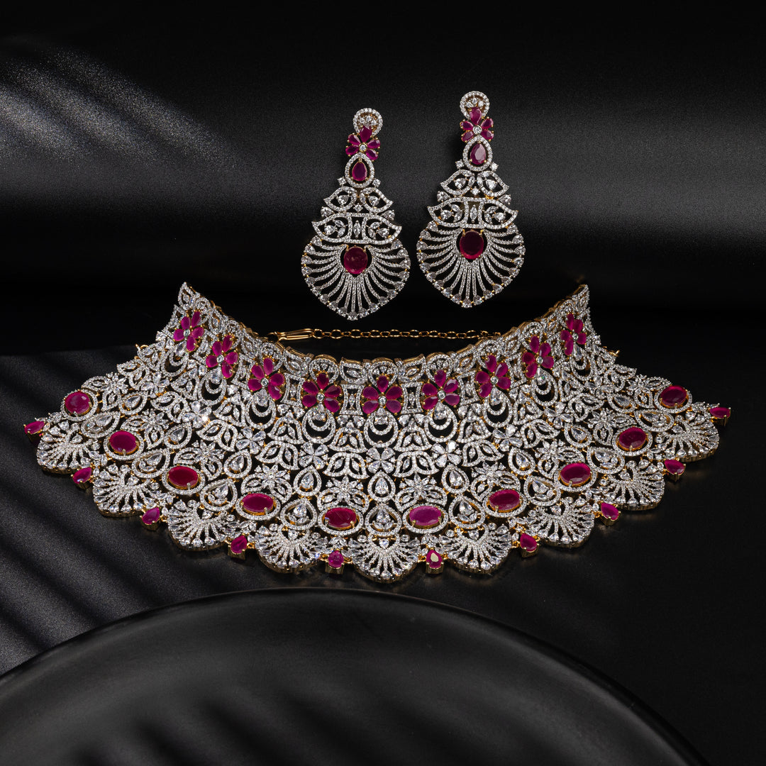 CZ Ruby Choker