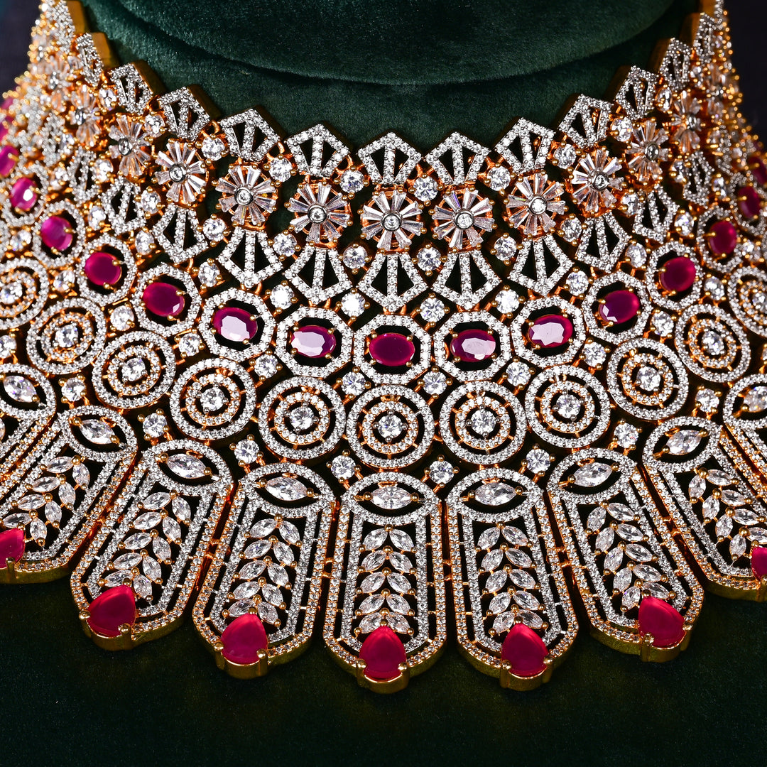 CZ Ruby Choker