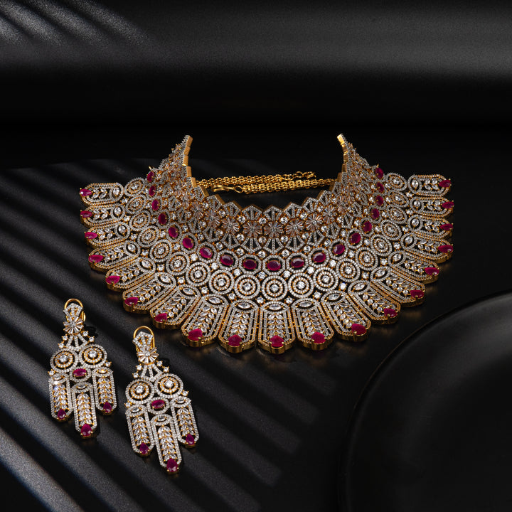 CZ Ruby Choker