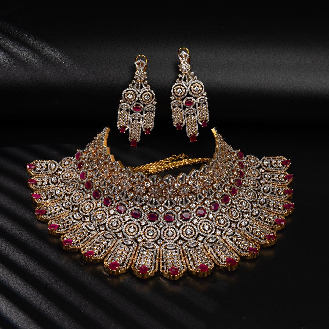 CZ Ruby Choker