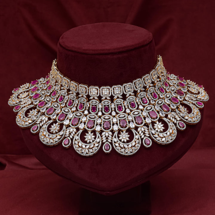 CZ Ruby Choker