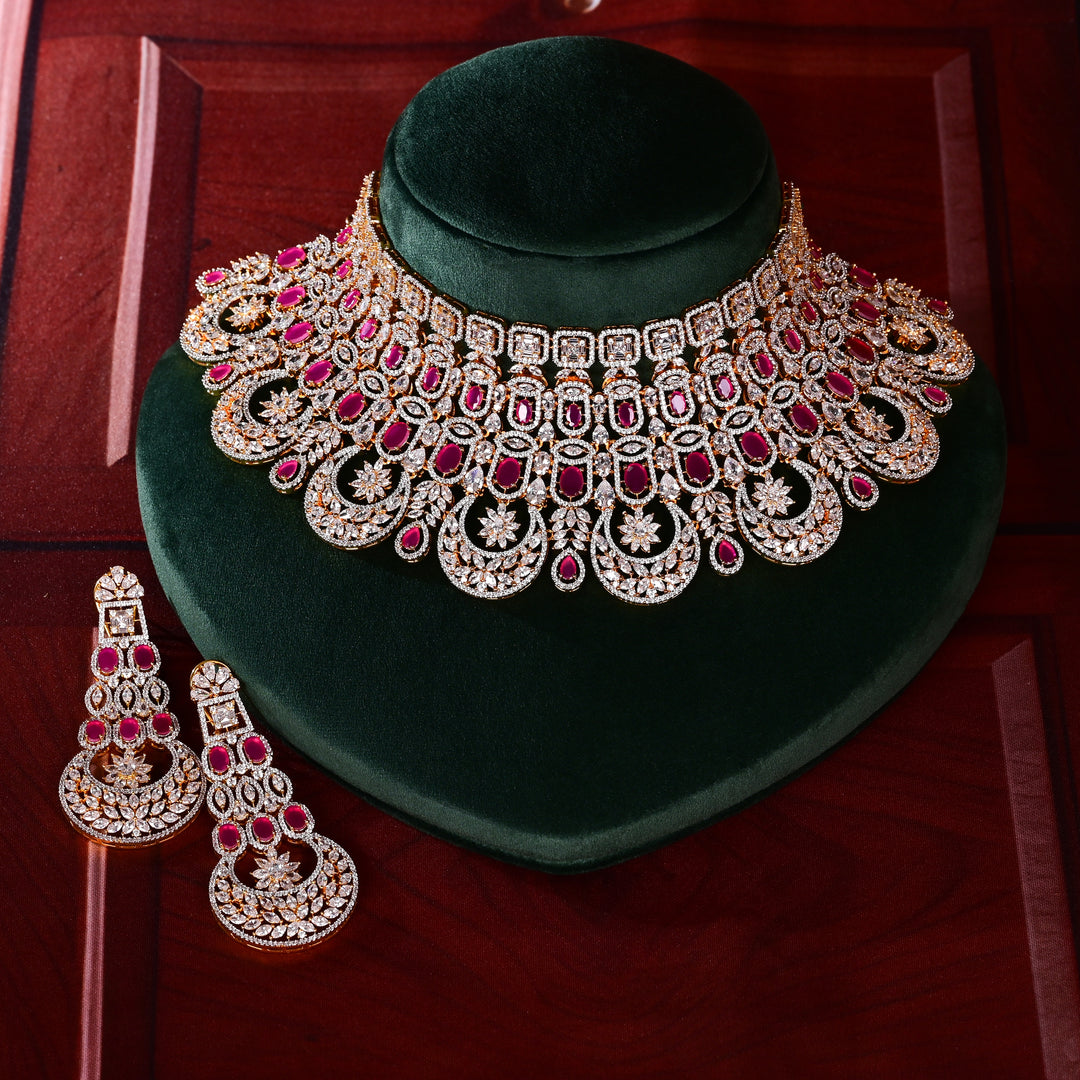 CZ Ruby Choker