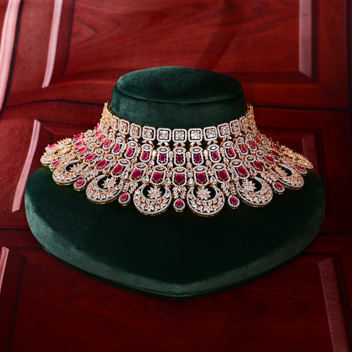 CZ Ruby Choker