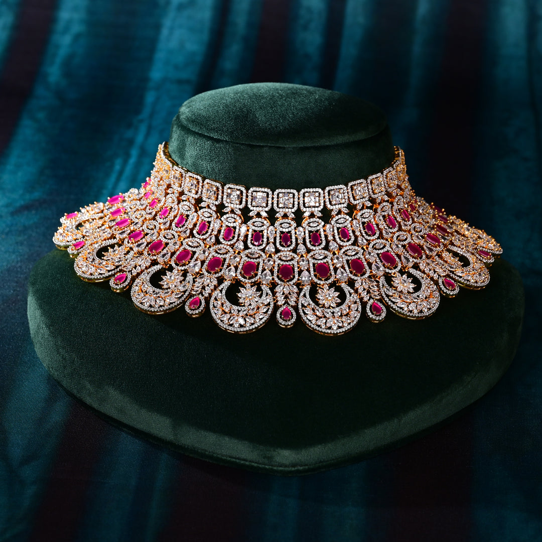 CZ Ruby Choker