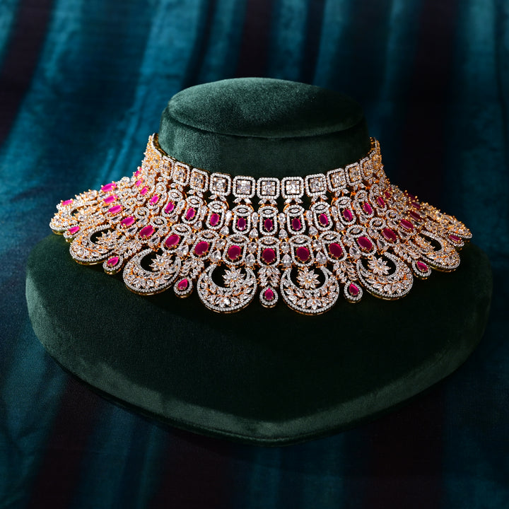 CZ Ruby Choker