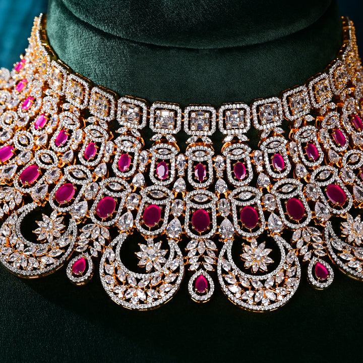 CZ Ruby Choker