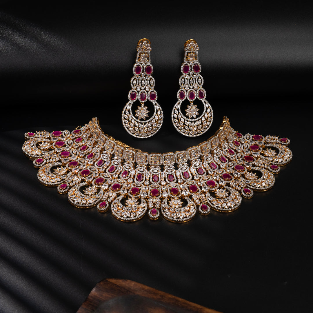 CZ Ruby Choker