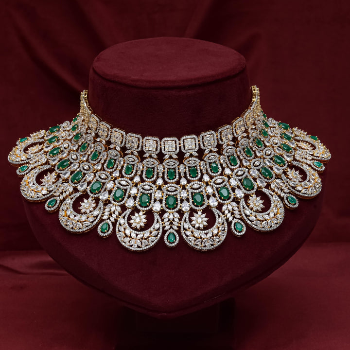 CZ Emerald Choker