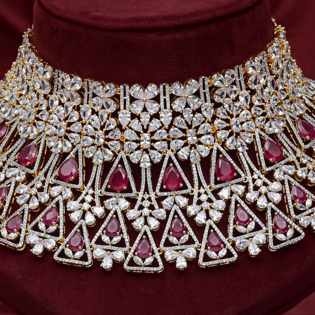 CZ Ruby Choker